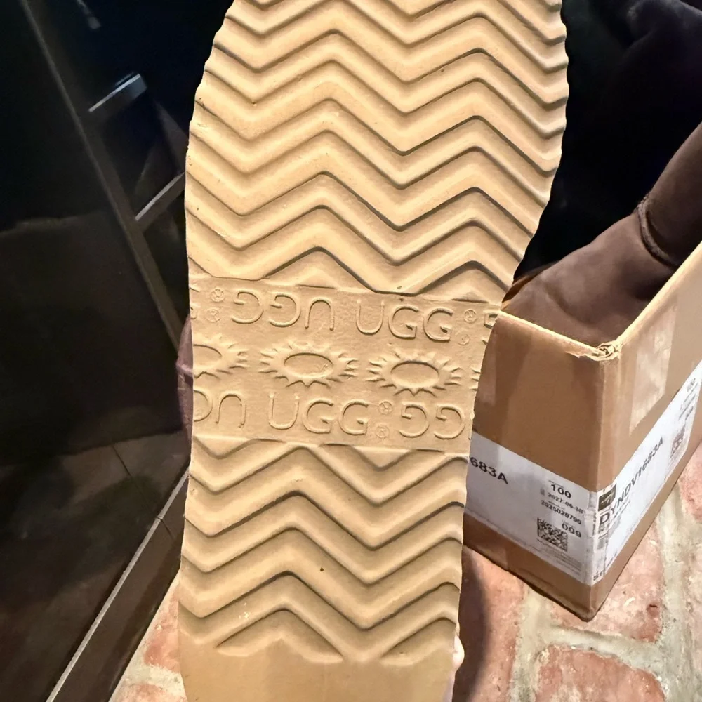 UGG Brown Ankle Boots - Picture 3 of 5